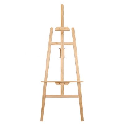 150cm Height Pine Wood Artist Painting Easel Art Display Stand for Painting Wholesale
