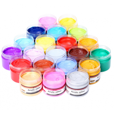 Pouring acrylic drawing paint in tube hand-painted clothes outdoor wall paint acrylic paint for arts and crafts