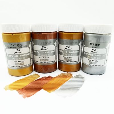 Hot Selling Professional Artist Nontoxic Metallic Acrylic Paint