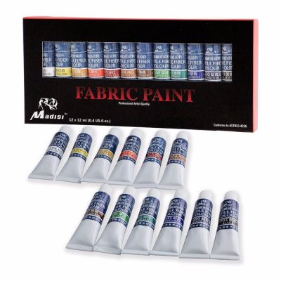 New Brand non-toxic wholesale Acrylic Fabric Paint set