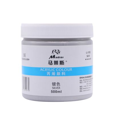 Hot selling Metallic Color Acrylic colors 2 colors 500ml