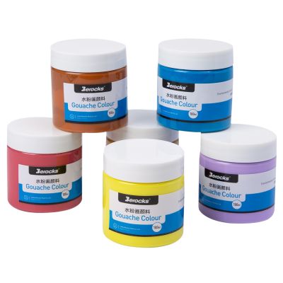 Wholesale Professional 100ml Multi Color Gouache Paint Kids DIY Non-toxic pigment Painting Set and Safety with 36 colors