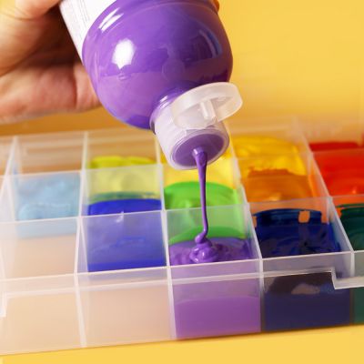 Professional artist drawing Apply On Canvas 48 Colors Gouache Painting Non-toxic environment Gouache Pigment Paint Set 250ml