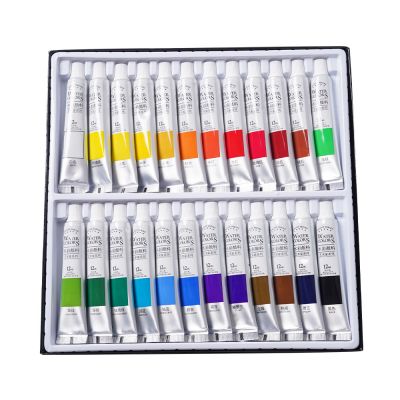 wholesale Acrylic Paints Set Quick Drying Water Soluble Acrylic Art student children painting liquid watercolor paint on canvas