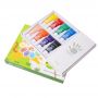 Wholesales best gift kids tempera finger paint color 20ml 24colors Non toxic DIY washable finger paint for children