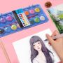 Eco Children Watercolor Paints Creative 24 Colors Nontoxic Solid Cake Water color Paint Set Hot sale products