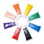 Hot sale wholesale DIY Professional kid children baby art pigment Finger safe paint 12 colors set washable non toxic