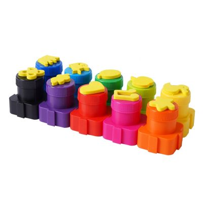 wholesale Creative Art 10 Colors DIY drawing Non-toxic Finger Painting Set Kids Acrylic finger paint Educational Toys