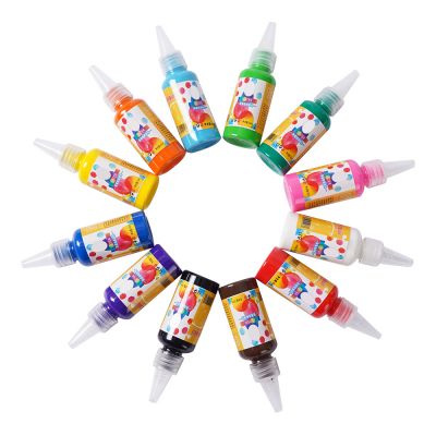 Amazon The Best Crafts Wholesale OEM Fabric Paint DIY Funny Fabric Paints Set Create Own Logo Pattern on Spray T-Shirt