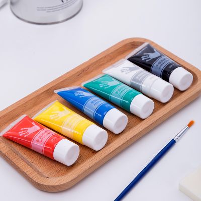 Creative Art 6 Colors DIY drawing Non-toxic Finger Painting Set Kids Acrylic finger paint Educational Toys