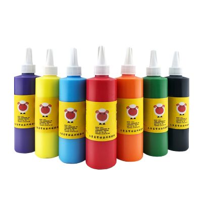 Acrylic paint leather paint bottles in a variety of capacity 18/24/36 color textile dye silk fabric paint set