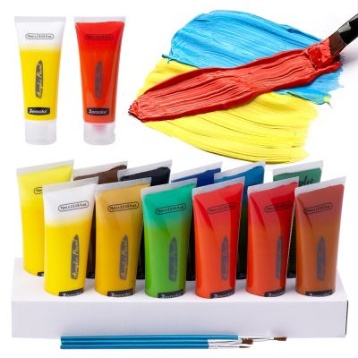 wholesale factory direct sale Art painting Set DIY Acrylic Paints Quick Drying Water Soluble Paint for artist