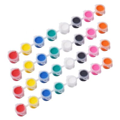 Cheap Price DIY Set of 12 Color 5mL Non toxic Professional Artists Canvas Rock Painting Drawing Kit Acrylic Paint Pot