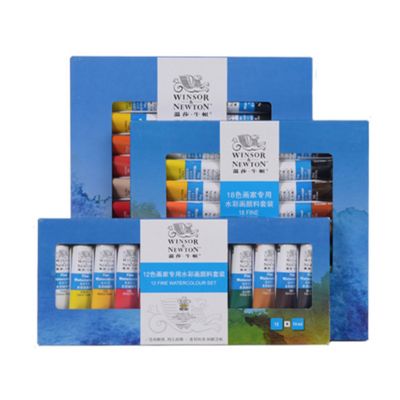 Winsor & Newton 12/18/24/36 colours 10ml artist professional plastic tube watercolor paint set