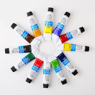 Winsor and Newton 12/18/24/36 colours 10ml artist professional plastic tubes watercolor paint set brands