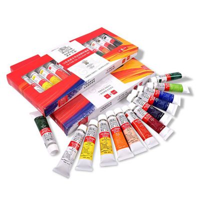 Winsor and Newton 12/18/24 colours 12ml artist professional aluminium tube oil colour paint set
