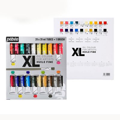 Pebeo 10/20/30/40 colours 20ml artist professional aluminum tube oil color huile fine paint set for art supplies