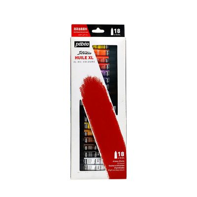 Pebeo 12/18/24 colours 12ml artist professional aluminum tube studio huile XL oil color paint set for beginner and student