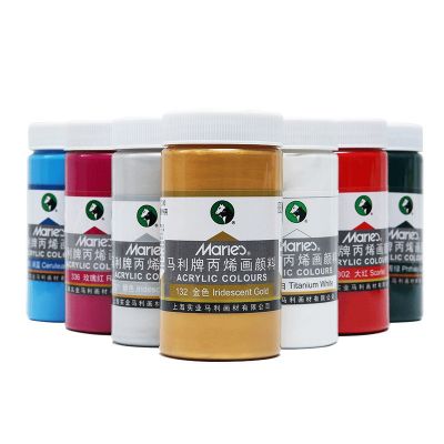 300ml 79 colours wholesale artist professional acrylic colour paint for interior wall paint