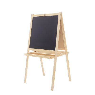 High quality wooden kids erasable drawing easel board