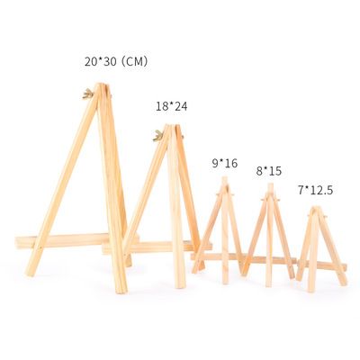 factory high quality wood mini easels for kids artist art beginner