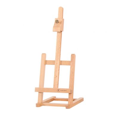 Mini Small Beech Wood Painting Easel Table Art Stand Small Table Easel