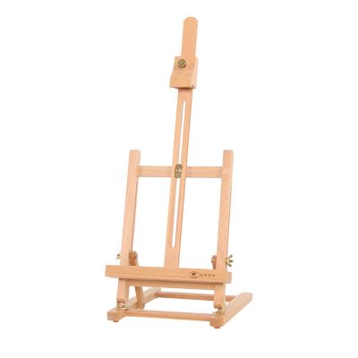 Mini Small Beech Wood Painting Easel Table Art Stand Small Table Easel