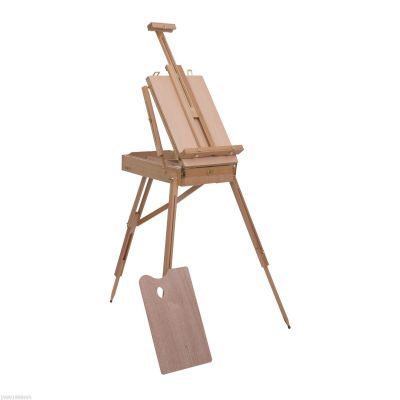 Folding Wood French Artists Easel Set Portable Art Painters Tripod Sketch Craft