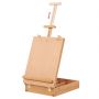 French Easel Artist Wooden Table Top Desk Sketch Case Floor Easel Art Painters