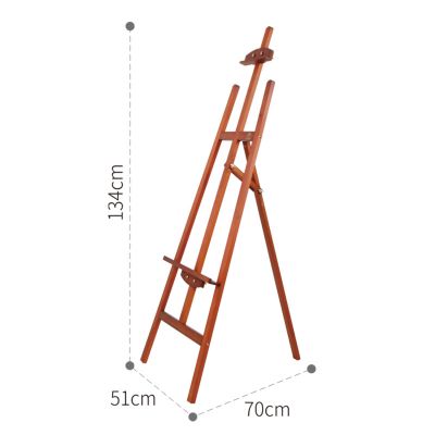 High Quality Wooden Drawing Painting, Tabletop Display Easel(walnut)