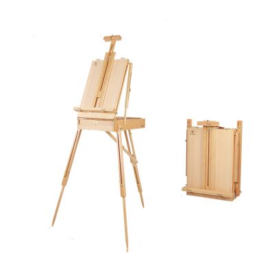 Wooden Sketch Box Portable Folding Art Artist Painters Tripod French Easel