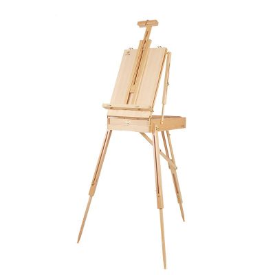 French easel with sketch box art painting easel with shoulder strap french style portable easels