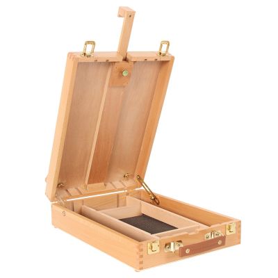 French Easel Artist Wooden Table Top Desk Sketch Case Floor Easel Art Painters