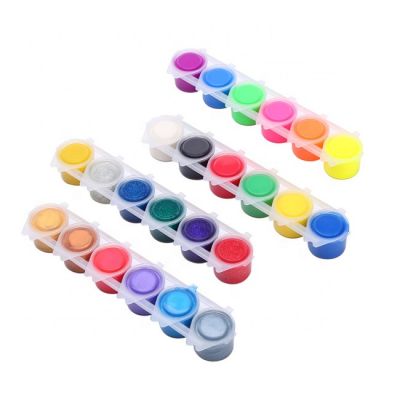 Metallic Tempera Paints Colors Set 1oz kits