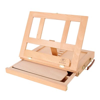 Desktop Wood Easel Box with Drawer