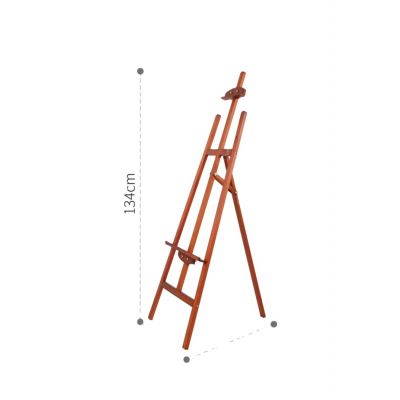 New French Easel Wooden Sketch Box Portable Wooden Tripod Easel Artist Art Painting Stand