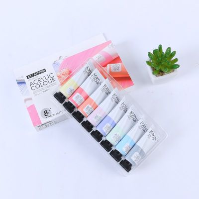 New pastel color acrylic paint macaron acrylic color