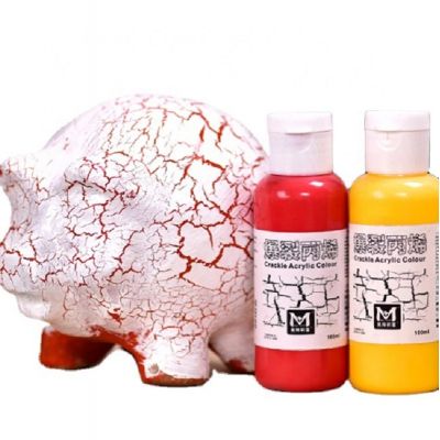 New idea creative crackle acrylic paint set