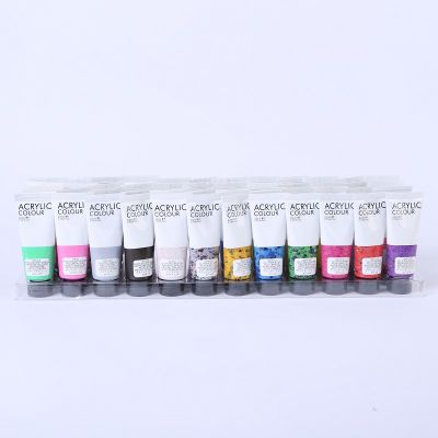 Metallic Colors Acrylic Wall Paint Non Toxic Acrylic Paint Set