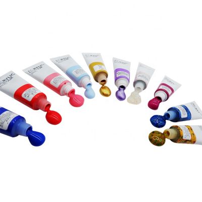 Private Label Artist Non-toxic Acrylic Paint Set For Kids Painting