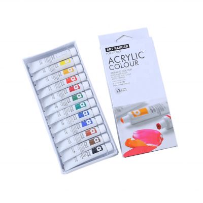 Art Rangers High quality Acrylic paint set 12ml * 12color Acrylic color paint