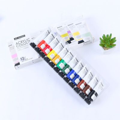 Art Rangers Water-Based Acrylic Paint Set Acrylic 22 ml *12 Colours Set Acrylic