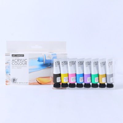 Art Rangers Acrylic metallic set 22ml*8 colors Artist set Acrylic color paint
