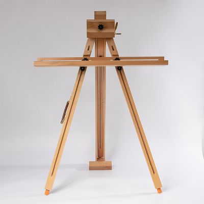 popular Australia US custom size Tripod wooden painting drawing studio Display beech folding triangle easels suppliers