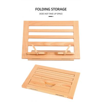 2022 popular Wooden adjustable Desk Easel Stand manufacturer Folding Book beech Wood Paint easel box Wholesale