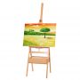 Factory Sale Painting Easel Stand Adjustable Wood Studio Easel Box Top Quality Professional Artists Easel Stand