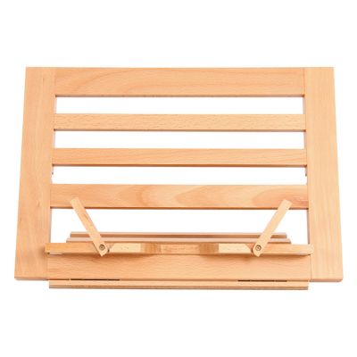 2022 popular Wooden adjustable Desk Easel Stand drawing painting manufacturer Folding Book beech Wood small easel with canvas