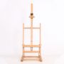 High-end Level Wood Easel Big Desk Beech Wood Studio Easel Professional Artists Easel Stand