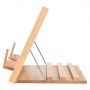 Wholesale Wooden Easel Beech and Upon Request Wood Bookrack Folding Adjustable Wood Easel for Oil Painting