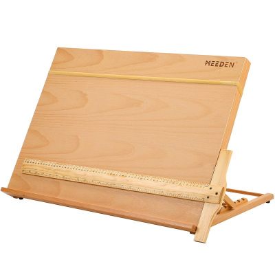 Large Studio Artist Drawing & Sketching Wooden Board, Adjustable A2 Sketch board for Students, Beginners & Artist